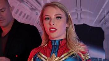 Amateur boxxx dixie lynn is a teenage captain marvel